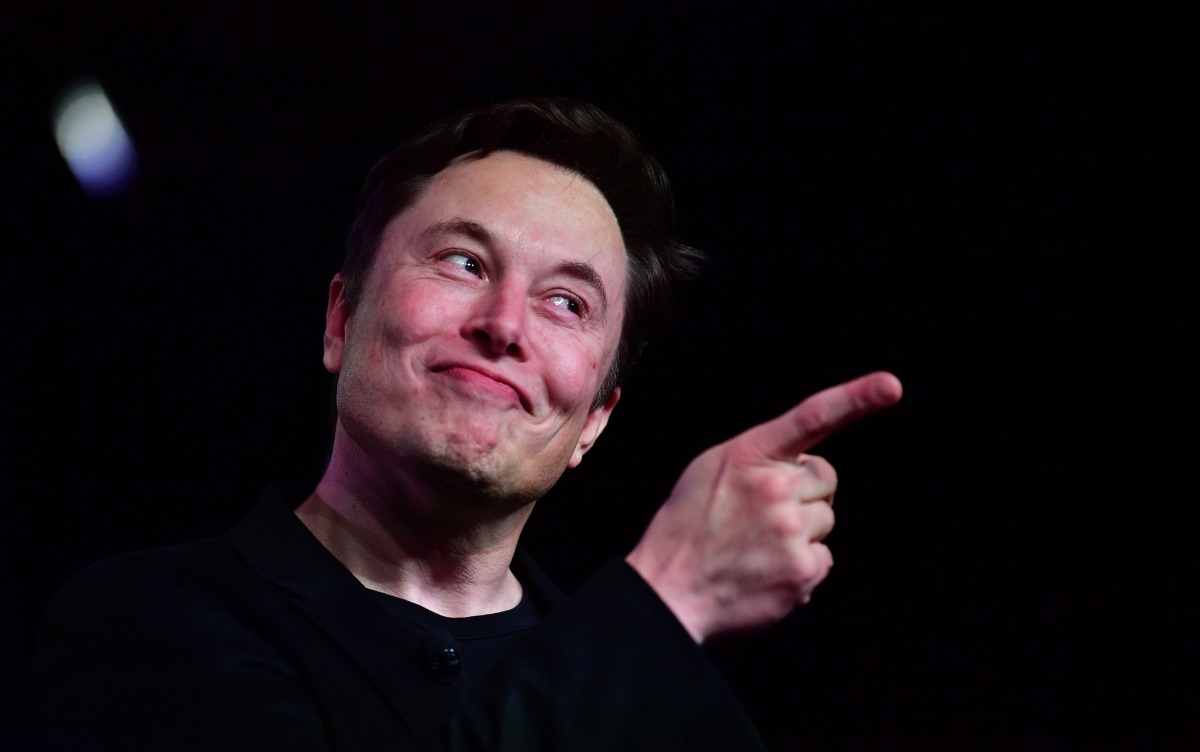 (FILES) In this file photo Tesla CEO Elon Musk speaks during the unveiling of the new Tesla Model Y in Hawthorne, California on March 14, 2019. / AFP / Frederic J. BROWN
