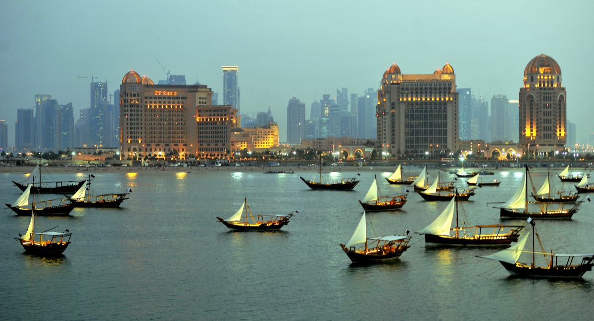 Traditional dhows taking part in the 10th Katara Traditional Dhow Festival are a sight to behold attracting visitors to the five-day event. Pics: Abdul Basit / The Peninsula 