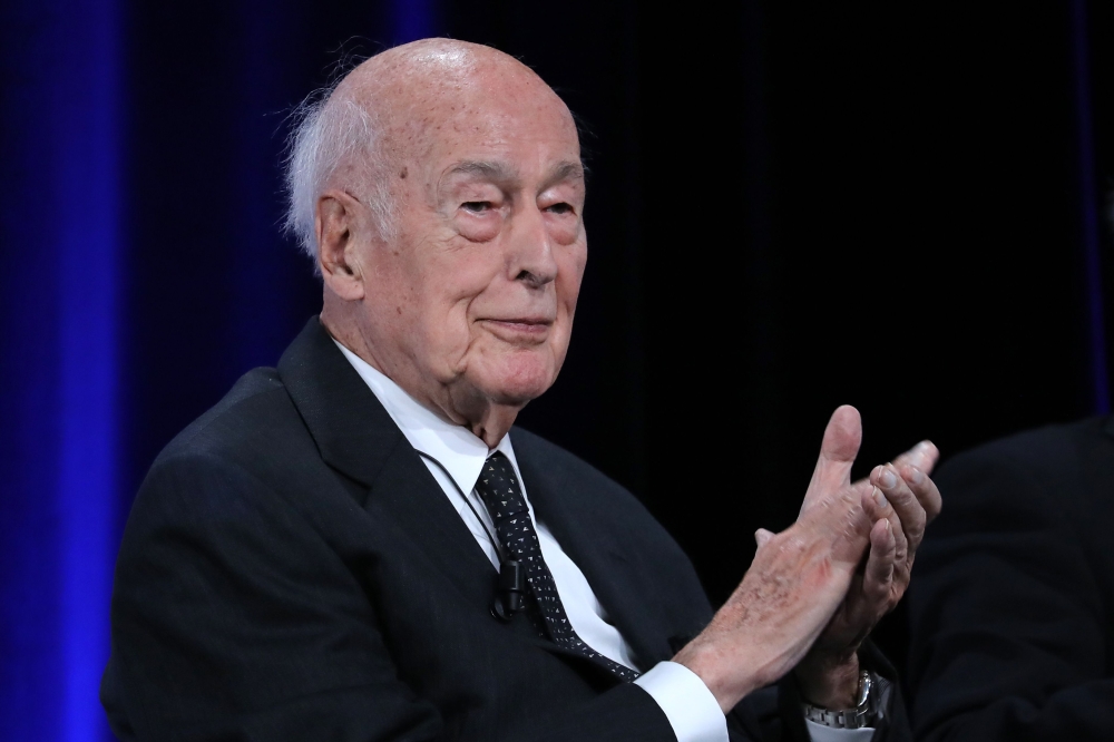 Former French President Valery Giscard D'Estaing died at the age of 94, announced his entourage on December 2, 2020. / AFP / JACQUES DEMARTHON