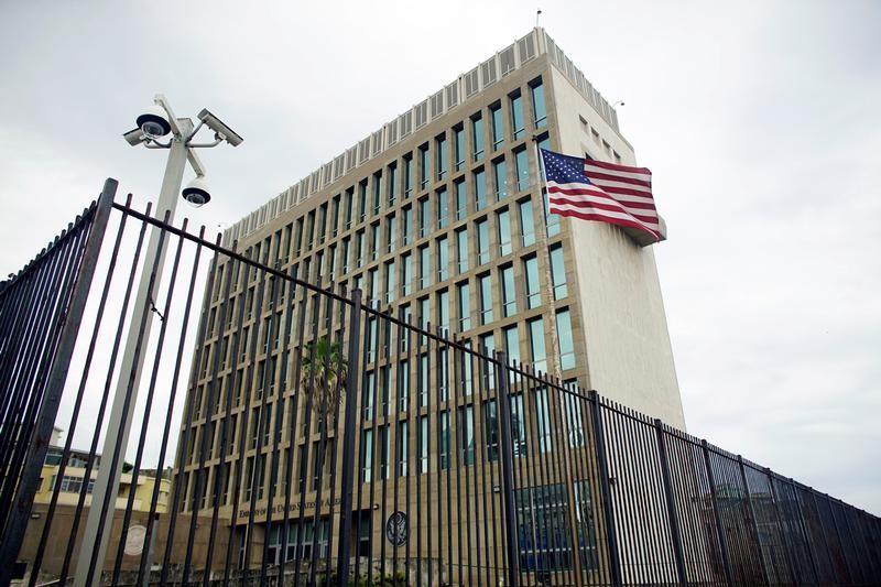 File photo of US Embassy in Havana