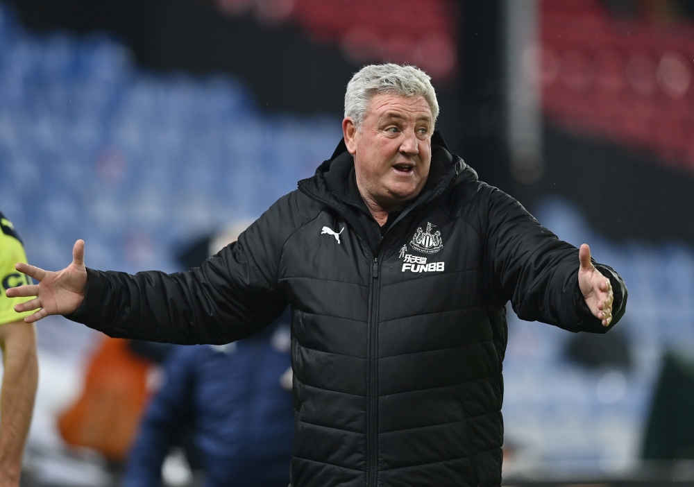 November 27, 2020 Newcastle United manager Steve Bruce reacts after the match Pool via REUTERS/Daniel Leal-Olivas