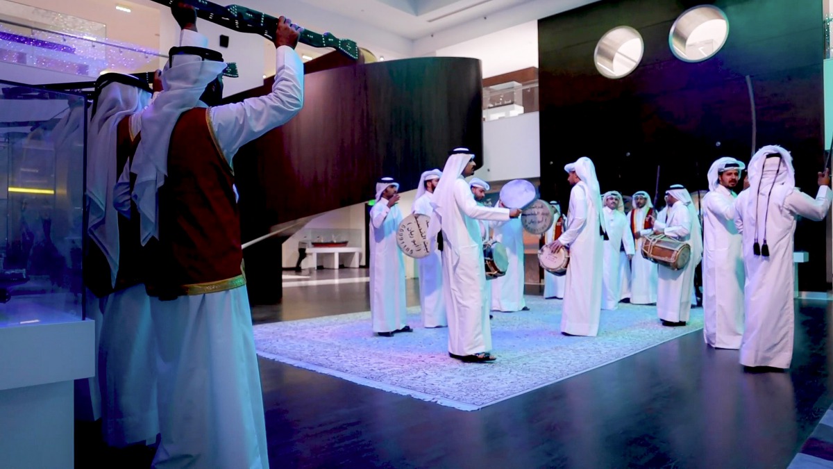 Cultural activities were organised to celebrate Qatar National Day.