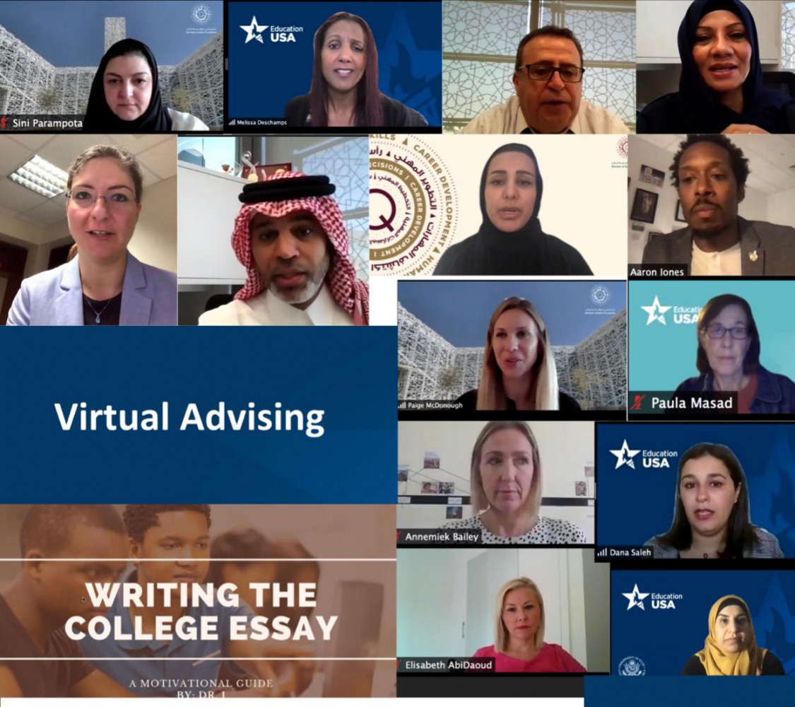 Participants during a session of the Career Counselor Training Program held virtually.