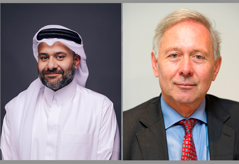 Yousuf Mohamed Al Jaida, Chief Executive Officer at QFC Authority and Arnaud De Bresson, Chairman at WAIFC.