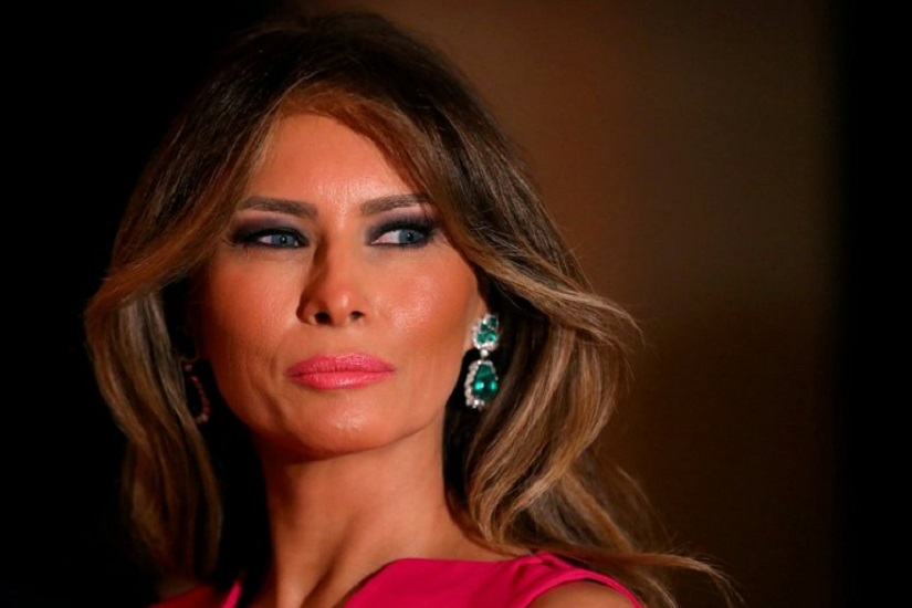 FILE PHOTO - First Lady Melania Trump February 4, 2017. REUTERS/Carlos Barria/File Photo
