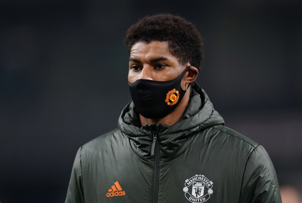  Manchester United's Marcus Rashford after the match Pool via REUTERS/Jon Super 