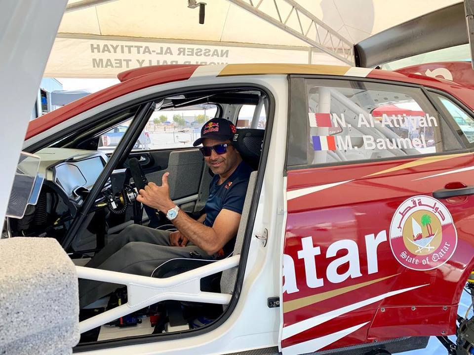 Defending FIA Middle East rally champion Nasser Saleh Al Attiyah
