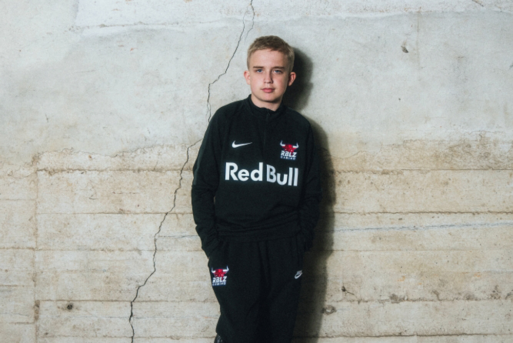 FIFA 21 gamer Anders Vejrgang poses for a photo at the Red Bull Arena in Leipzig, Germany August 18, 2020.

