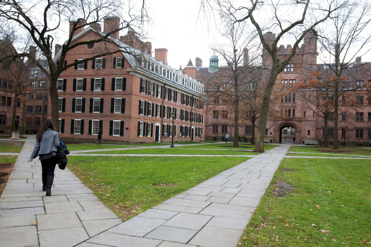 FILE PHOTO: Old Campus at Yale University in New Haven, Connecticut, November 28, 2012. REUTERS/Michelle McLoughlin/File Photo
