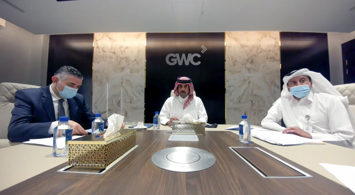 GWC officials during the Annual General Meeting held virtually.