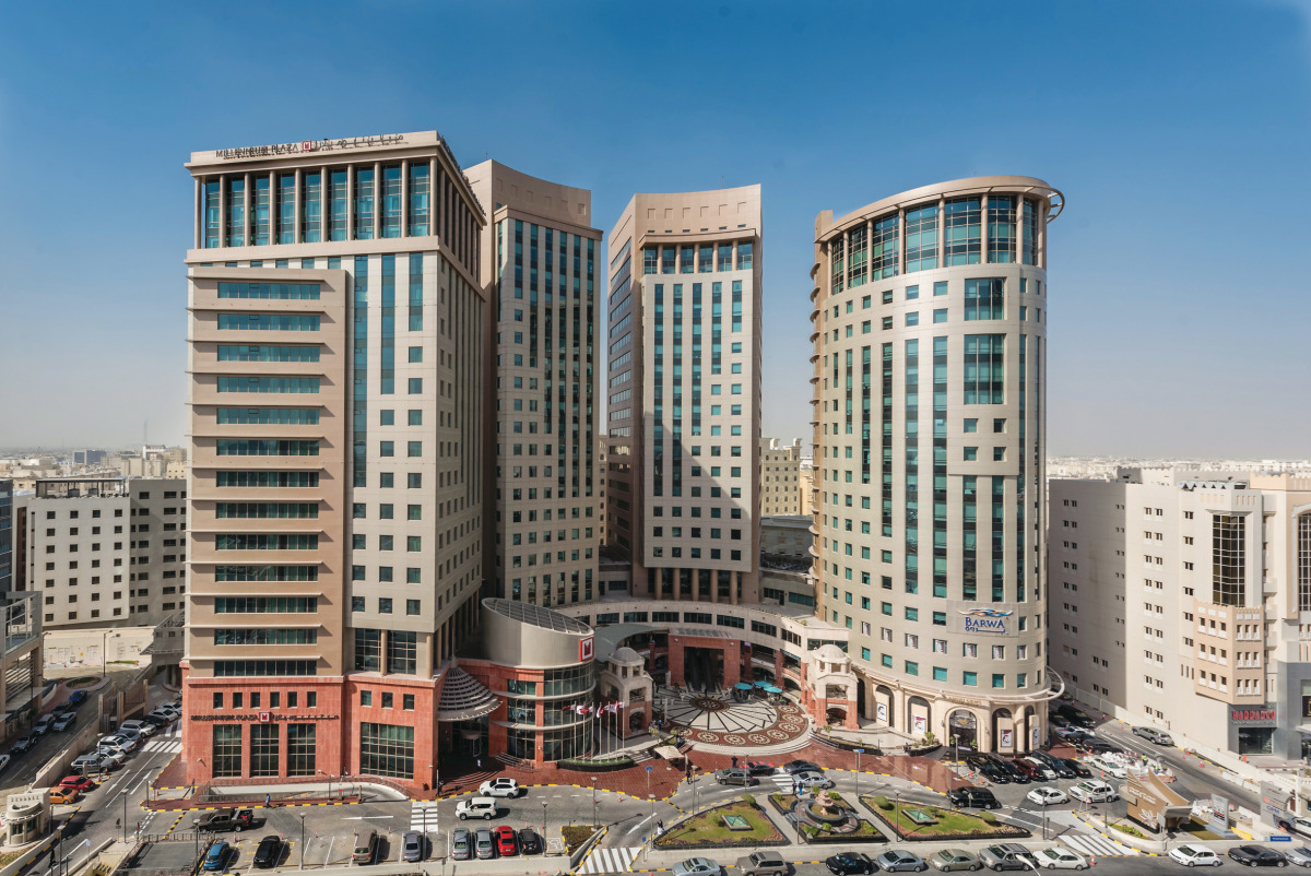 A view of headquarters of Barwa Real Estate Group. 