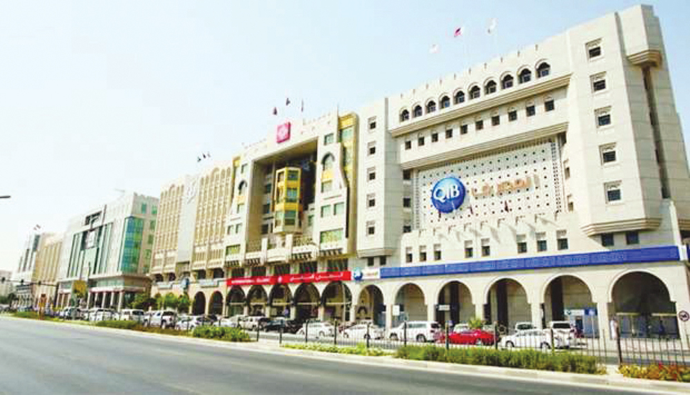 A view of the Grand Hamad Street, also known as the ‘Bank Street’ in Doha. 