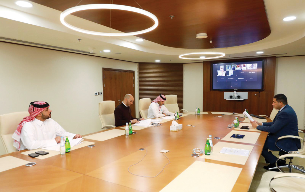 Officials of Beema during the virtual General Assembly Meeting.
