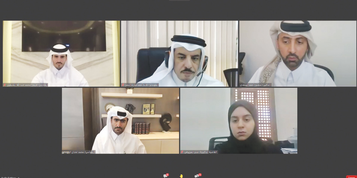 Participants during the second day of the virtual webinar.