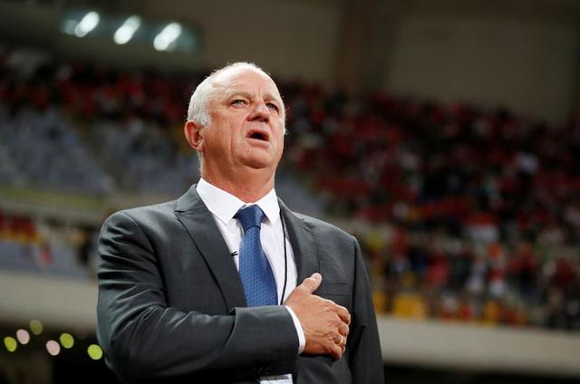 File photo of Australia coach Graham Arnold. Reuters