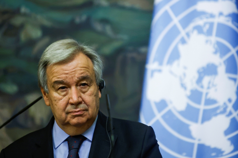 UN Secretary-General Antonio Guterres (Reuters)