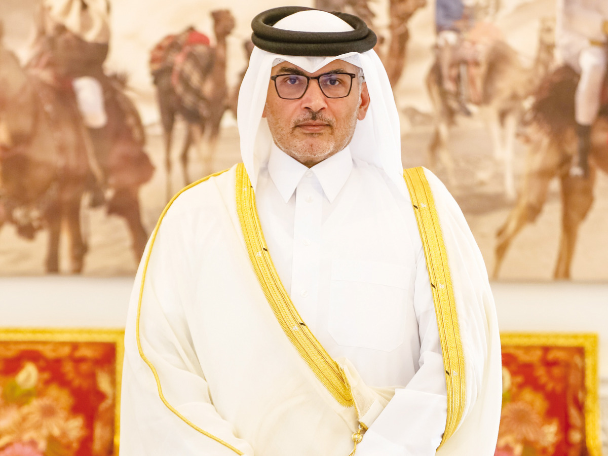 President of Qatar Red Crescent, Sheikh Abdullah bin Thamer Al Thani 
