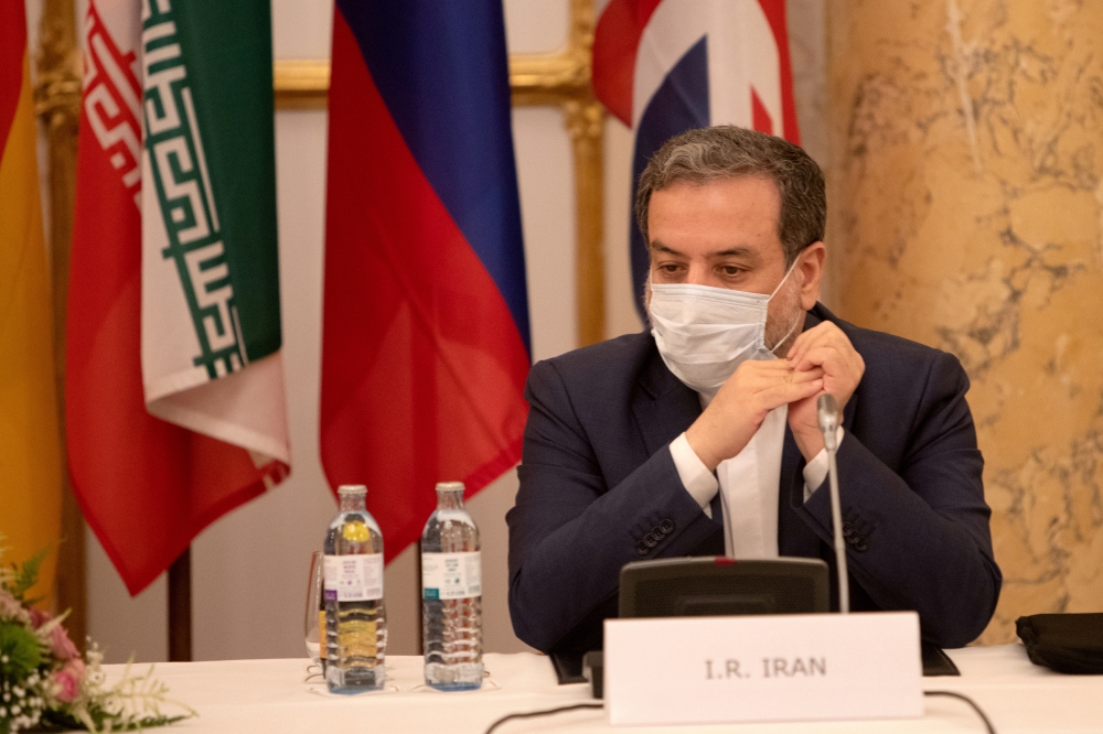 FILE PHOTO: Iran's top nuclear negotiator, Abbas Araqchi, attends a meeting of the JCPOA Joint Commission in Vienna, Austria, September 1, 2020. European Commission EbS - EEAS/Handout via REUTERS