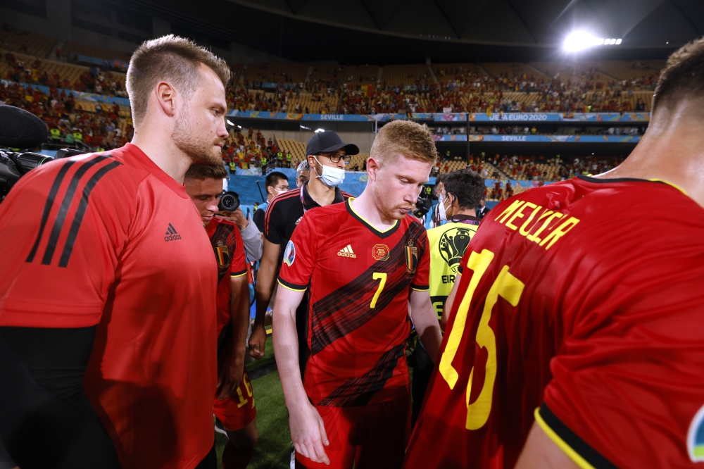 Belgium's Kevin De Bruyne after the match Pool via REUTERS/Marcelo Del Pozo
