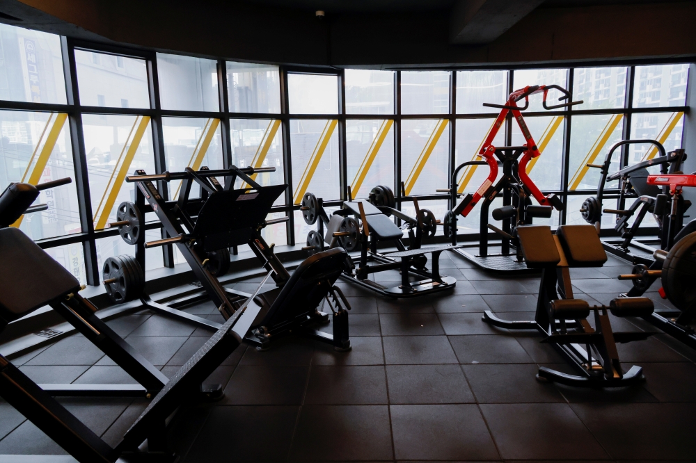 A view of empty seats in a fitness club amid the coronavirus disease (COVID-19) pandemic in Seoul, South Korea, July 12, 2021. REUTERS/Heo Ran