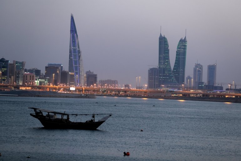 FILE PHOTO: General view of Bahrain's financial district in Manama, Bahrain, June 20, 2019. REUTERS/ Hamad I Mohammed
