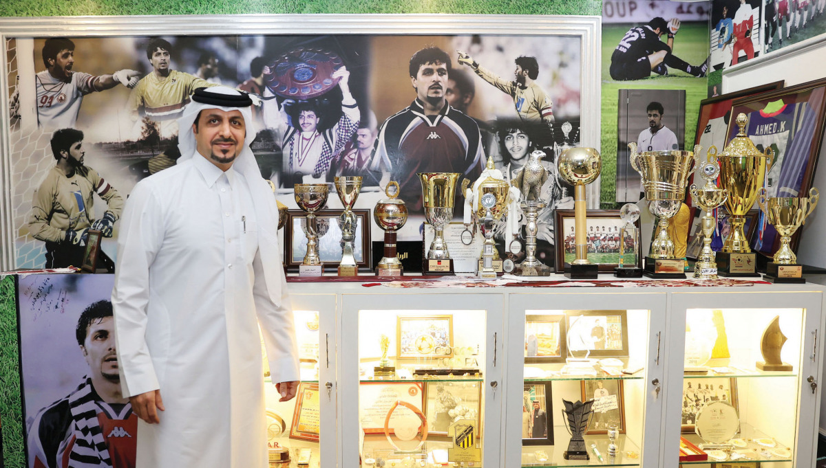 Former Qatar goalkeeper Ahmad Khalil