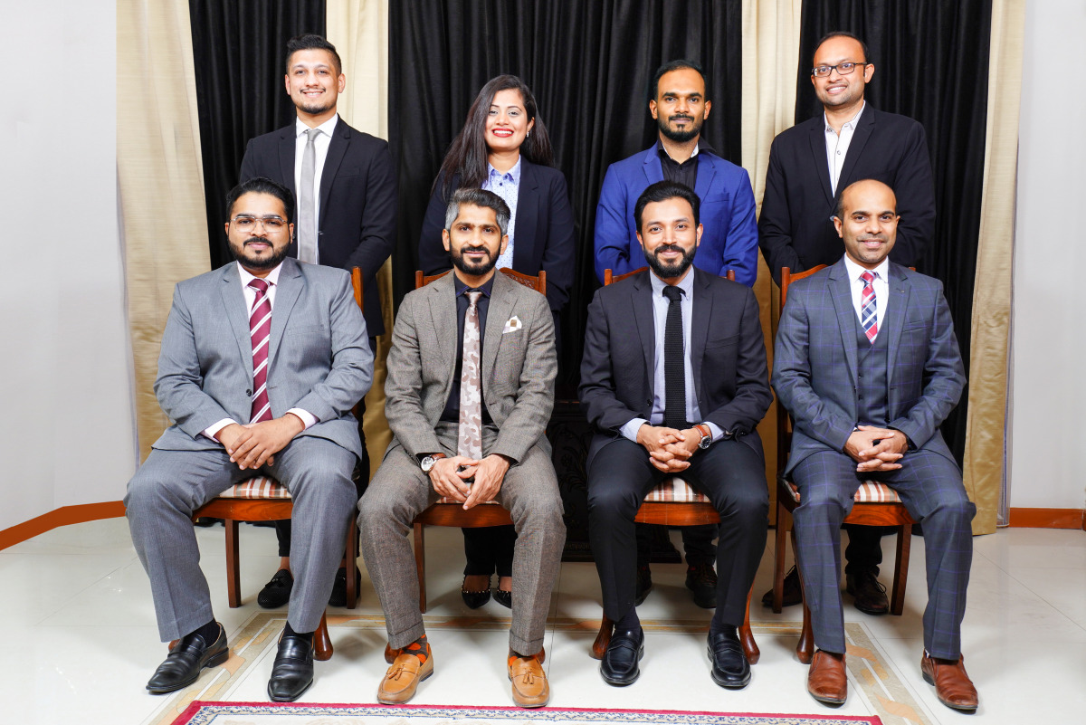 Members of the new Executive Committee of MES Alumni Association