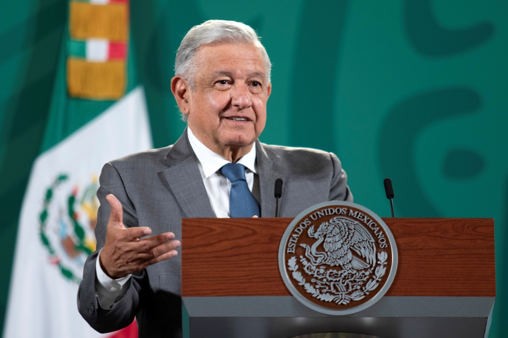 Mexican President Andres Manuel Lopez Obrador. (Mexico's Presidency/REUTERS)
