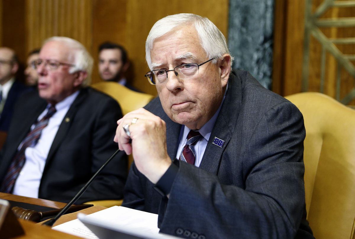 File photo of Mike Enzi (R-WY). Reuters