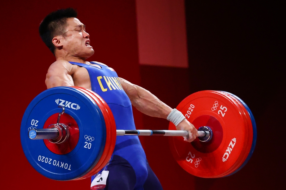 Xiaojun Lyu of China in action. (REUTERS/Edgard Garrido)