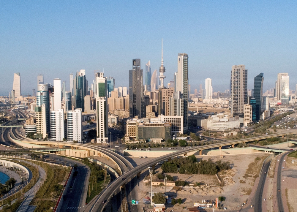 An aerial view of Kuwait City. (REUTERS/Stephanie McGehee/File Photo)

