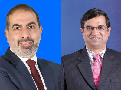 From left: Nizar Hneini and Venkat Krishnaswamy