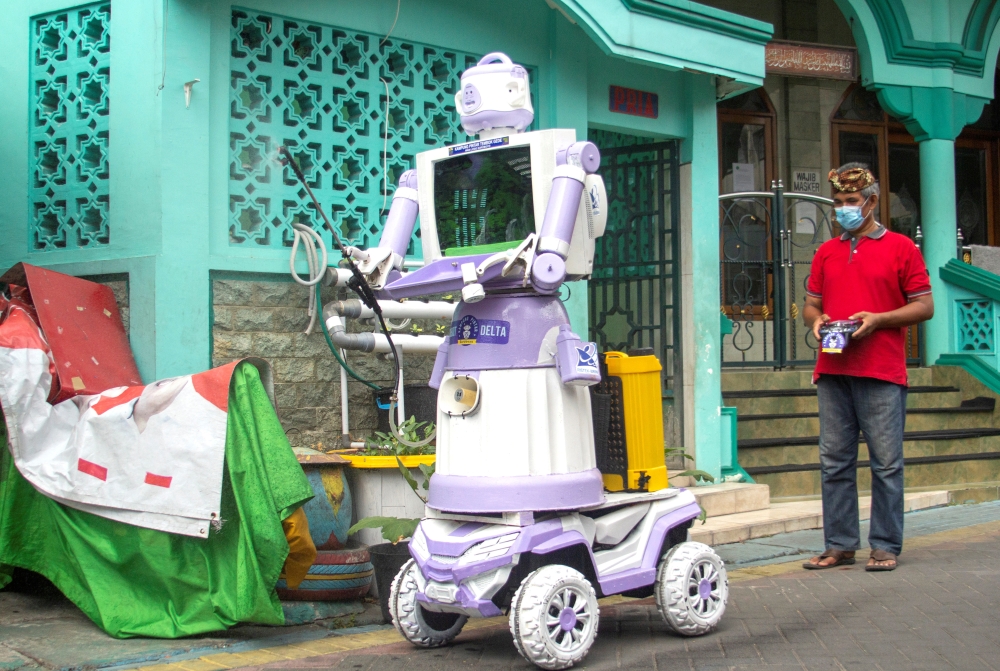 Aseyanto, 53, a resident of the Tembok Gede neighbourhood, operates the 