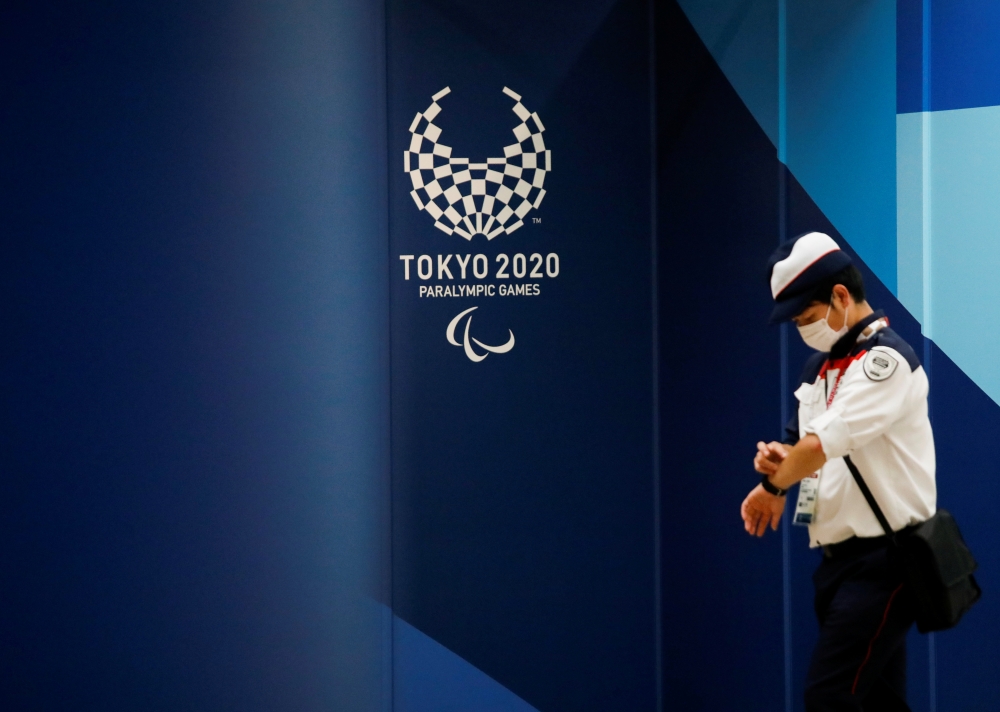 The logo of Tokyo 2020 Paralympic Games is displayed amid the coronavirus disease (COVID-19) pandemic, in Tokyo, Japan, August 16, 2021. Reuters/Issei Kato