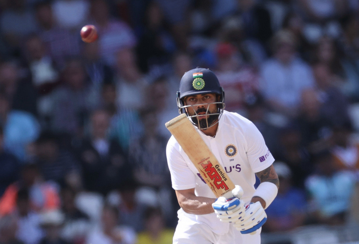 Cricket - Third Test - England v India - Headingley, Leeds, Britain - August 28, 2021 India's Virat Kohli in action Action Images via Reuters/Carl Recine
