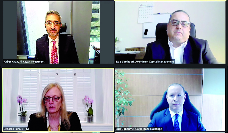 Experts during the ‘Global ETFs Insights Summit - Europe & MEA’ event.