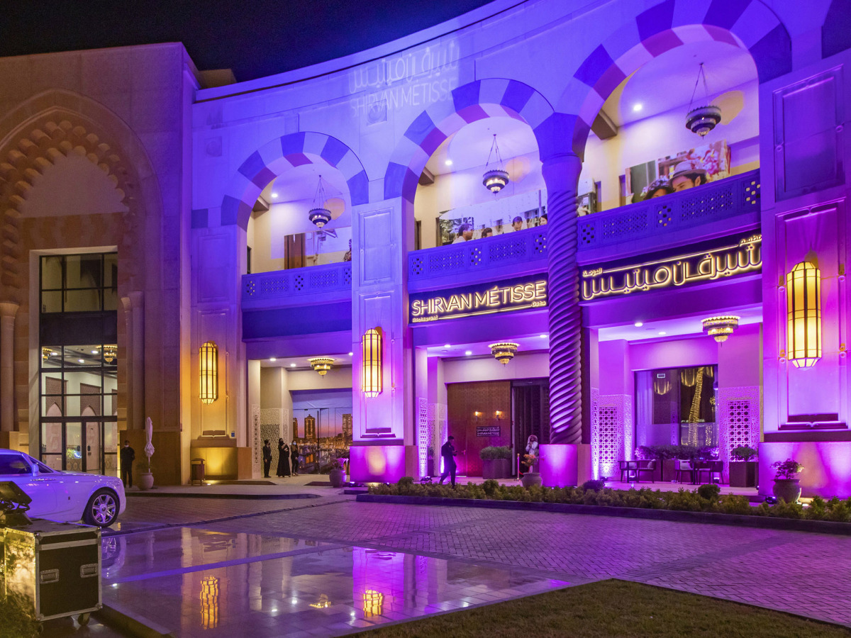 A view of the newly opened Shirvan Métisse Doha at The Pearl-Qatar. 