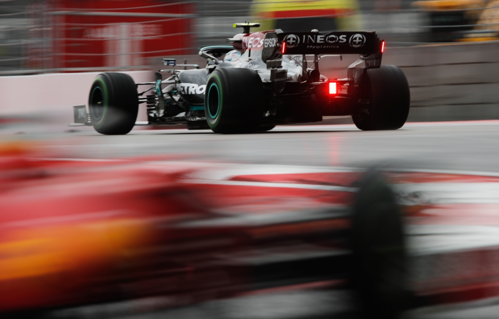 Mercedes' Valtteri Bottas during qualifying REUTERS/Anton Vaganov