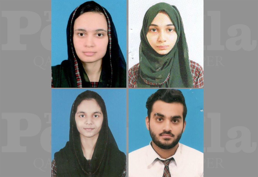 Clockwise from top-left: Madiha Khan, Hafsa Muhammad Abdullah, Haroon Ali, and Maria Aziz
