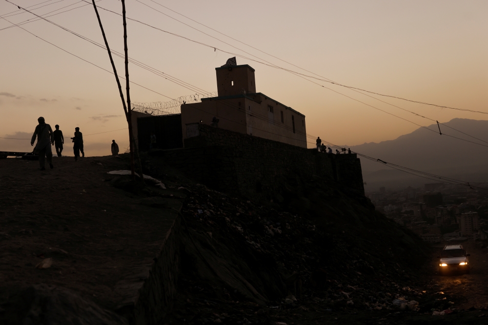 A view from a hilltop in Kabul, Afghanistan October 7, 2021. Picture taken October 7, 2021. REUTERS/Jorge Silva