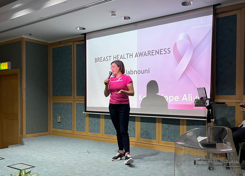 An official discusses the Breast Cancer Awareness Month as the hospital launches sensitisation campaigns.