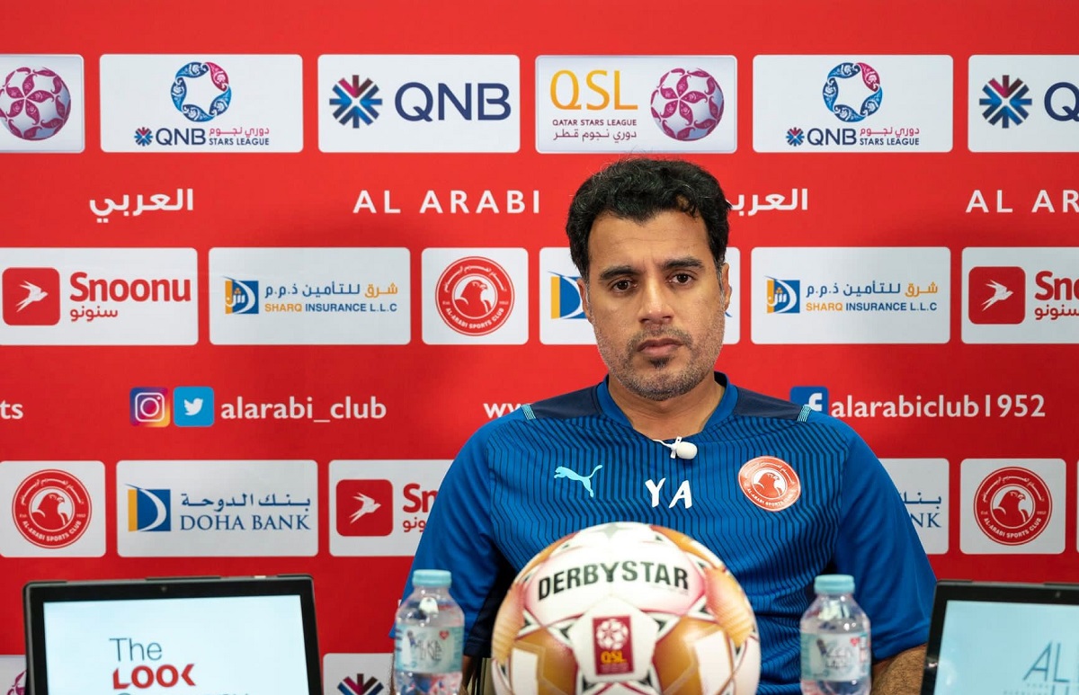 Al Arabi coach Younes Ali 
