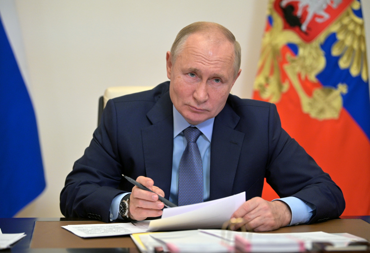 File photo: Russian President Vladimir Putin