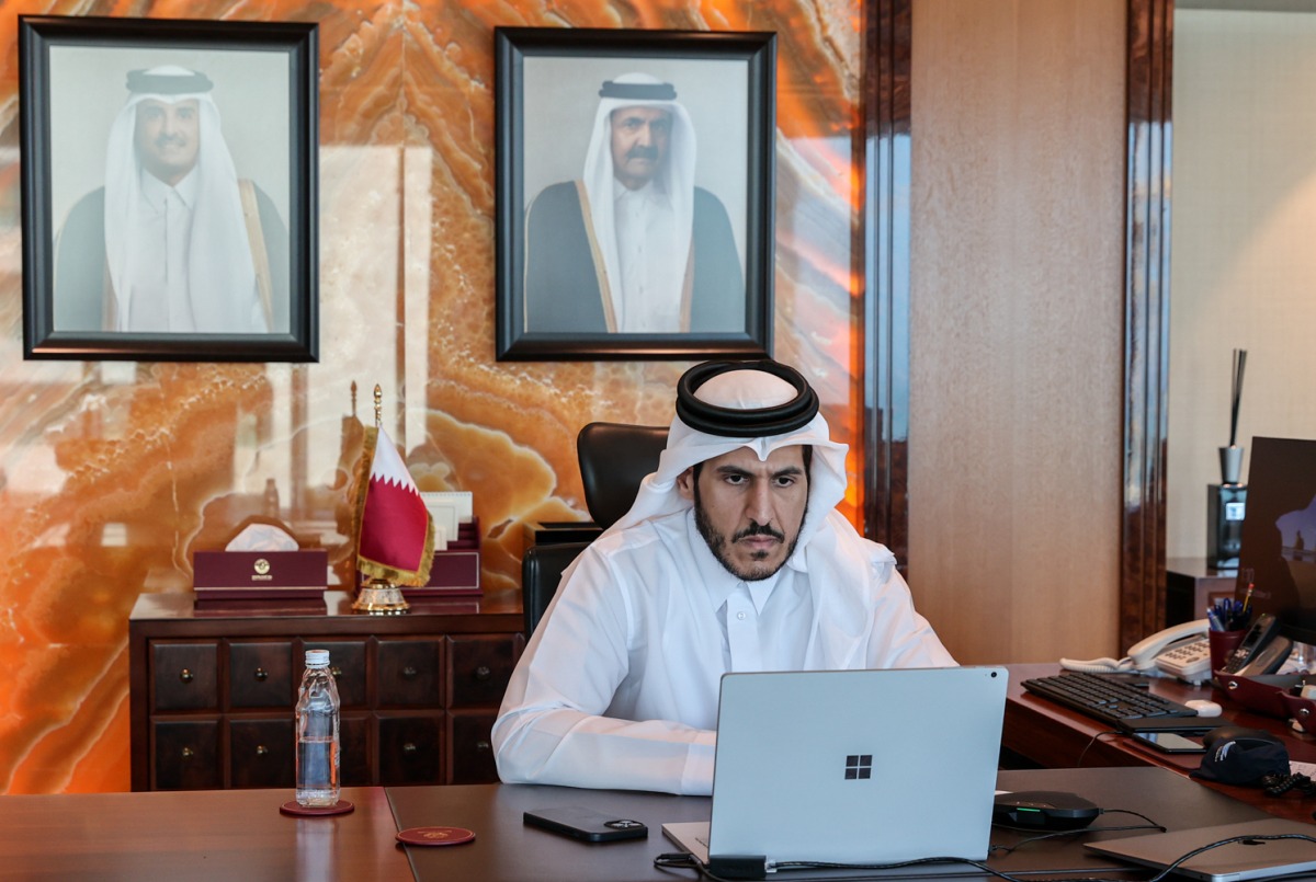 File photo of Minister of Commerce and Industry H E Sheikh Mohammed bin Hamad bin Qassim Al Thani 