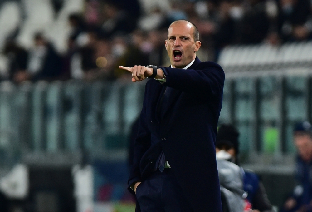 Juventus coach Massimiliano Allegri Reuters/Massimo Pinca/File Photo