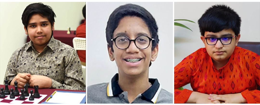 From left: Aman Anupama Sumith, Alan Byju, and Jayaditya Gantayet