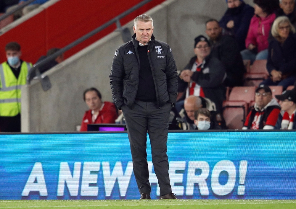 Aston Villa manager Dean Smith REUTERS/Peter Nicholls 