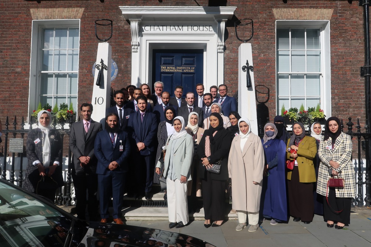 Government Leaders Program participants during their learning journey in London. 