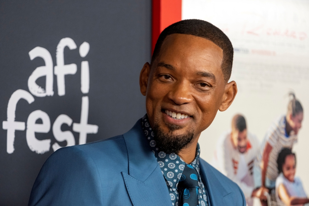 Will Smith attends the 2021 AFI Fest Closing Night Premiere screening for 