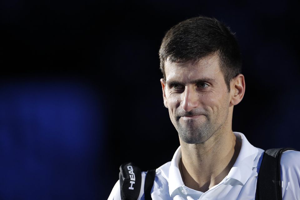 November 20, 2021 Serbia's Novak Djokovic after losing his semi final match against Germany's Alexander Zverev REUTERS/Guglielmo Mangiapane